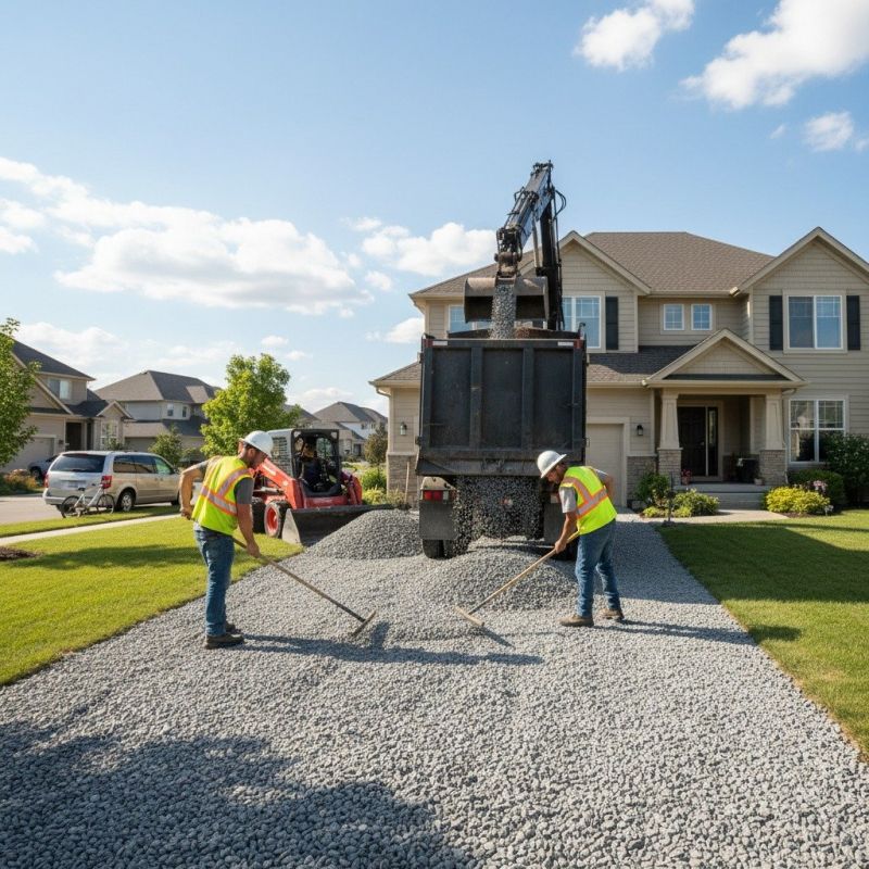 Driveway Drain Installation