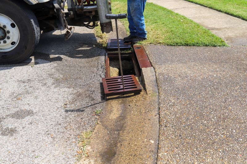 Driveway Drain Installation